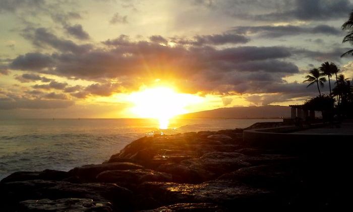ハワイの日の出＆日の入り時刻 年間早見表